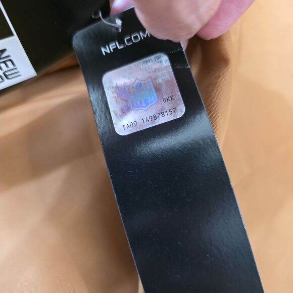 NFL San Francisco 49ers New Era Logo Select Jacket Bronze Tan Men's Medium M LE - Picture 16 of 16